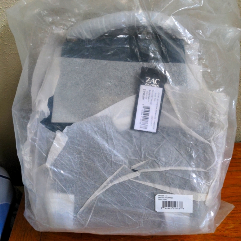ZAC Zac Posen Gray backpack